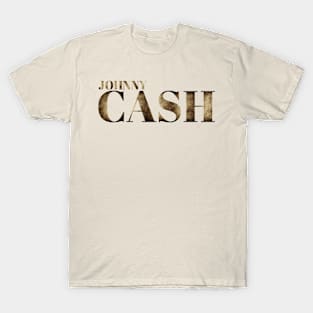 Johnny cash typography design T-Shirt